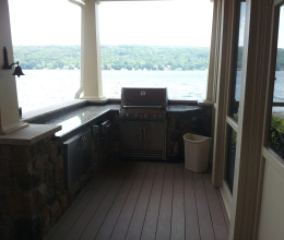 outside kitchen